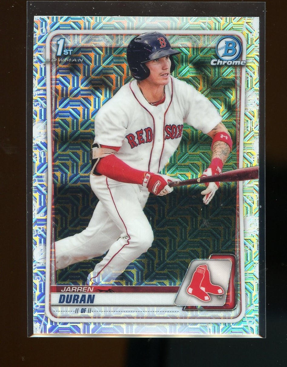 2020 Bowman Chrome Prospects Mega Box Mojo Refractor Jarren Duran #BCP-144