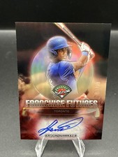 Arjun Nimmala 2025 Panini /99 Prospect Edition Franchise Futures Auto #AN