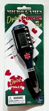Micro Games Digital Poker Pen Vintage Sealed NOS Handheld Game