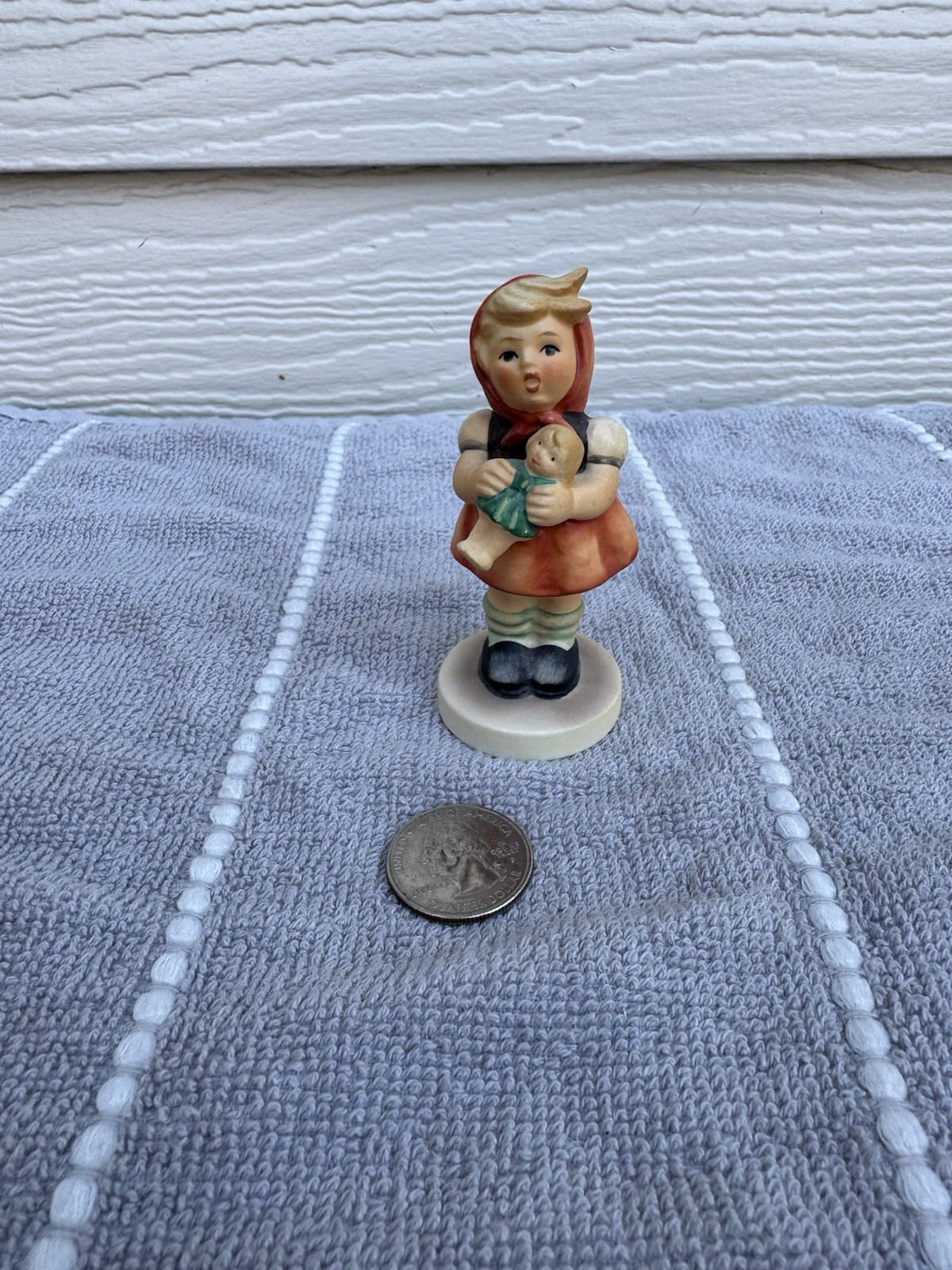 Vintage Goebel Hummel Figurine 239B Girl With Doll Collectible