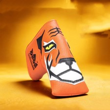 Weiche Putterhaube PU-Leder Schlägerhaube Headcover Für Golf Blade