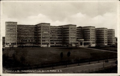 Ak Frankfurt am Main, Verwaltungsgebäude der IG Farben AG - 5049767