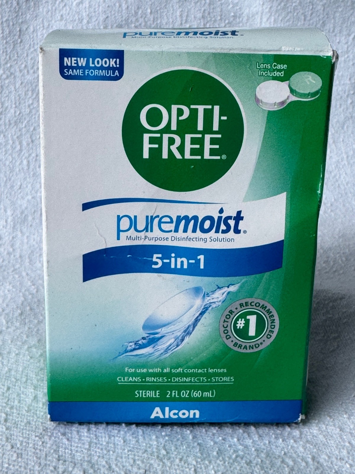 Opti-Free Puremoist Multi-Purpose Contact Lens Cleaning & Di