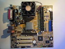 ASUS A7VBX-MX SE Motherboard w/ AMD Athlon XP 2600 2GB PC2700 COMBO VINTAGE