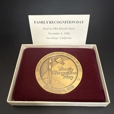 VTG General Dynamics Space Systems Division's Recognition Day Medallion 1990