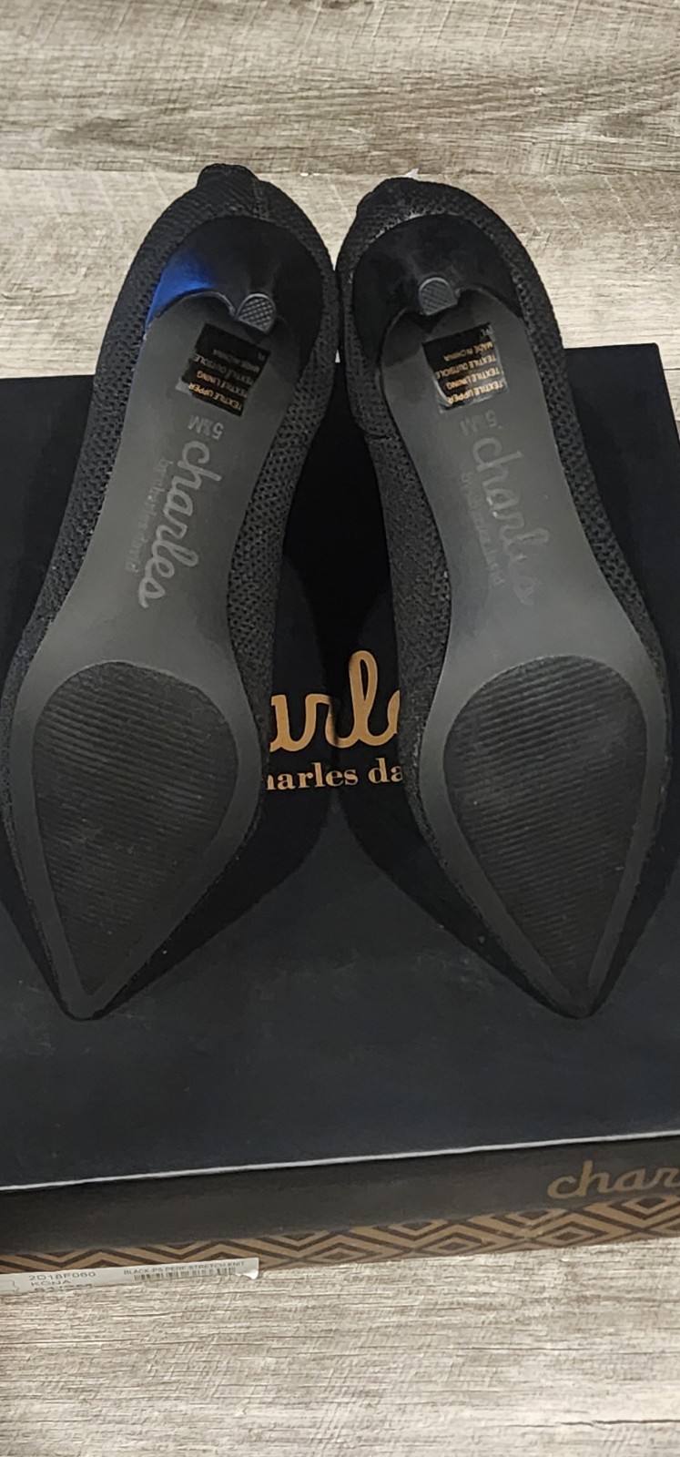 Charles by Charles David Womens Kona 2 Black Ankle Boots 5.5M