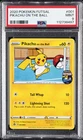 2020 POKEMON FUTSAL #001 PIKACHU ON THE BALL PSA 9