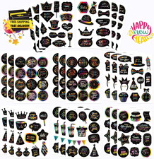 2026 Happy New Year Stickers for Kids and Adult - New Year Labels Envelopes Stic