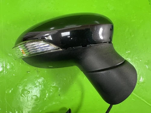 FORD FIESTA MK7 WING MIRROR DRIVER POWER FOLD PANTHER BLACK DC RIGHT OSF 2013-17
