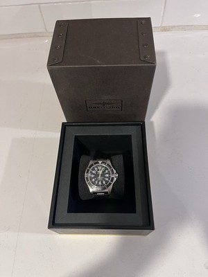 Breitling A17392 Superocean II 44 Dive Watch Black Dial