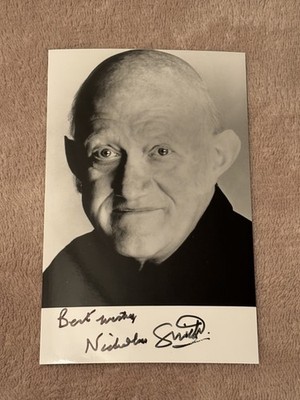 NICHOLAS SMITH (WERDEN SIE BEDIENT?) ORIGINAL HANDSIGNIERTES FOTO 