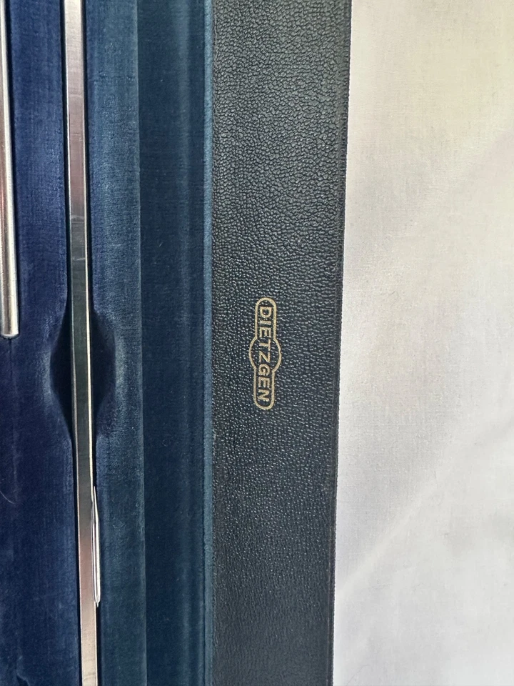 Vintage Dietzgen Drafting Compass Set Germany w/ Case – Complete Engineer Tools - Image 2 of 4