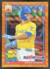 Roman Anthony 2026 Topps Chrome Orange Wave Refractor /25 1991 Boston Red Sox