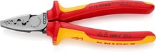 Image of KNIPEX Crimping Pliers for Wire Ferrules Insulated with Multi-Component Grips
