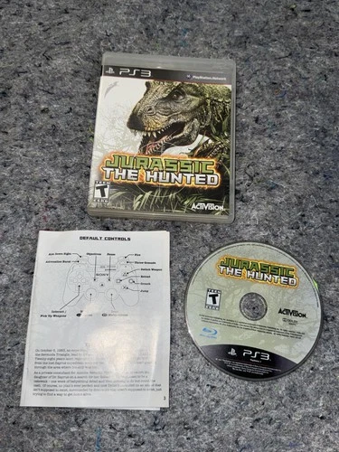 Jurassic The Hunted Sony PlayStation 3 Game CIB T Activision NTSC-U/C 2009 PS3