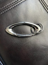 Silver Oakley Carabiner