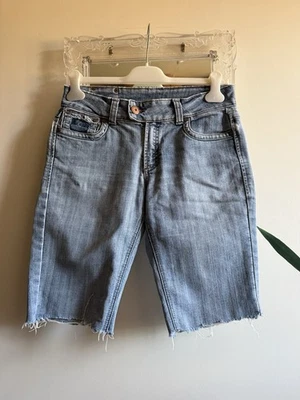🔥 Bermuda en jean déchiré Camaïeu T38 bleu – Style tendance – Excellent état - Photo 1/4