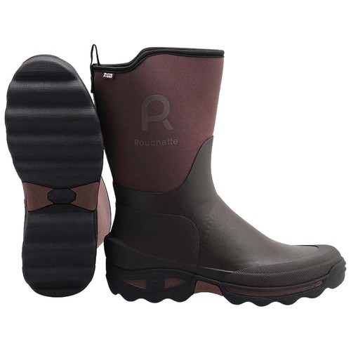 Botas Rouchette Wellington para Hombres Jardín Limpio Impermeables Autolimpieza Neopreno - Imagen 4 de 7