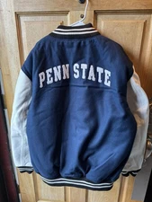 Franchise Club Mens NCAA Wool Varsity Letterman Jacket