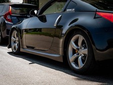 Kbd Body Kits Nismo V3 Polyurethane Side Skirt Add-ons Fits Nissan 350z 03-08