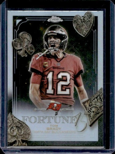 2025 Topps Chrome Tom Brady Refractor (RAW)