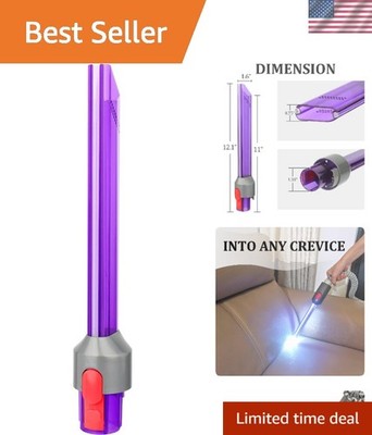 Dyson Cordless Vacuum Light Pipe Crevice Tool -  Tight Spaces Effortlessly
