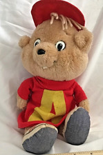 Vintage 1983 Alvin and the Chipmunks Plush 11" Toy Stuffed Animal