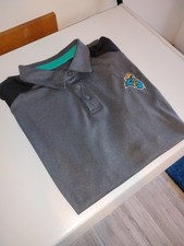 Champion Coastal Carolina Chanticleers Polo Shirt Gray Black Teal Size L