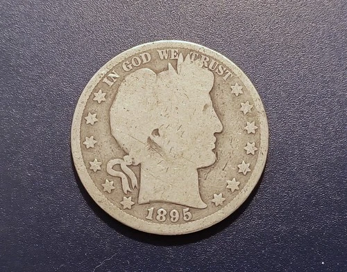 Good 1895-P Barber Half Dollar