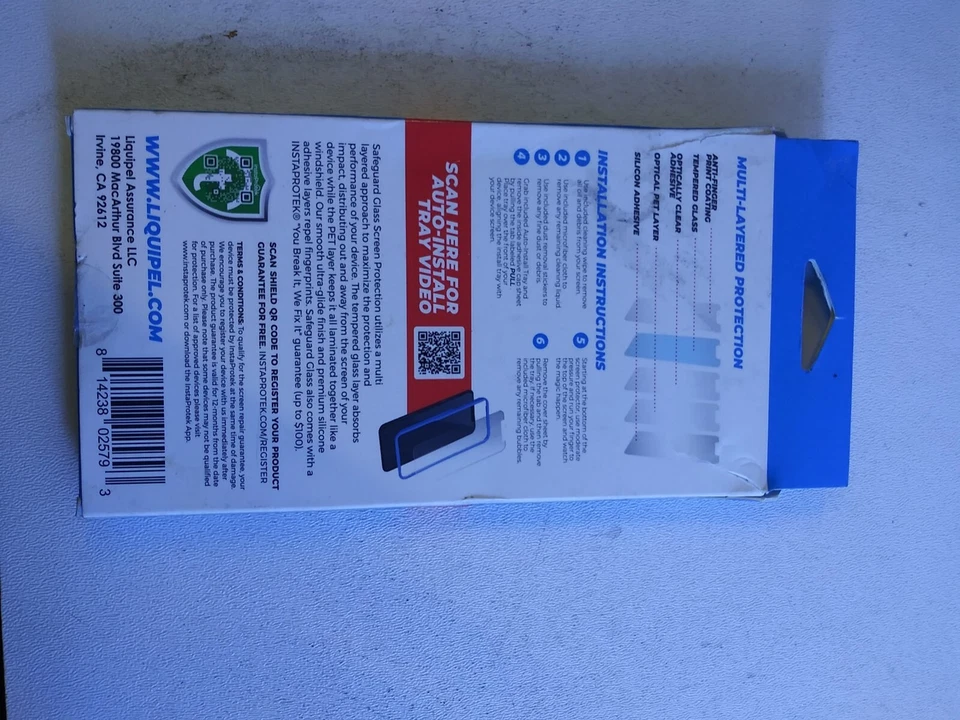 Paquete de protección Liquipel Safeguard Funda + Protector de pantalla iPhone 13&13 pro. Foto 2 de 3