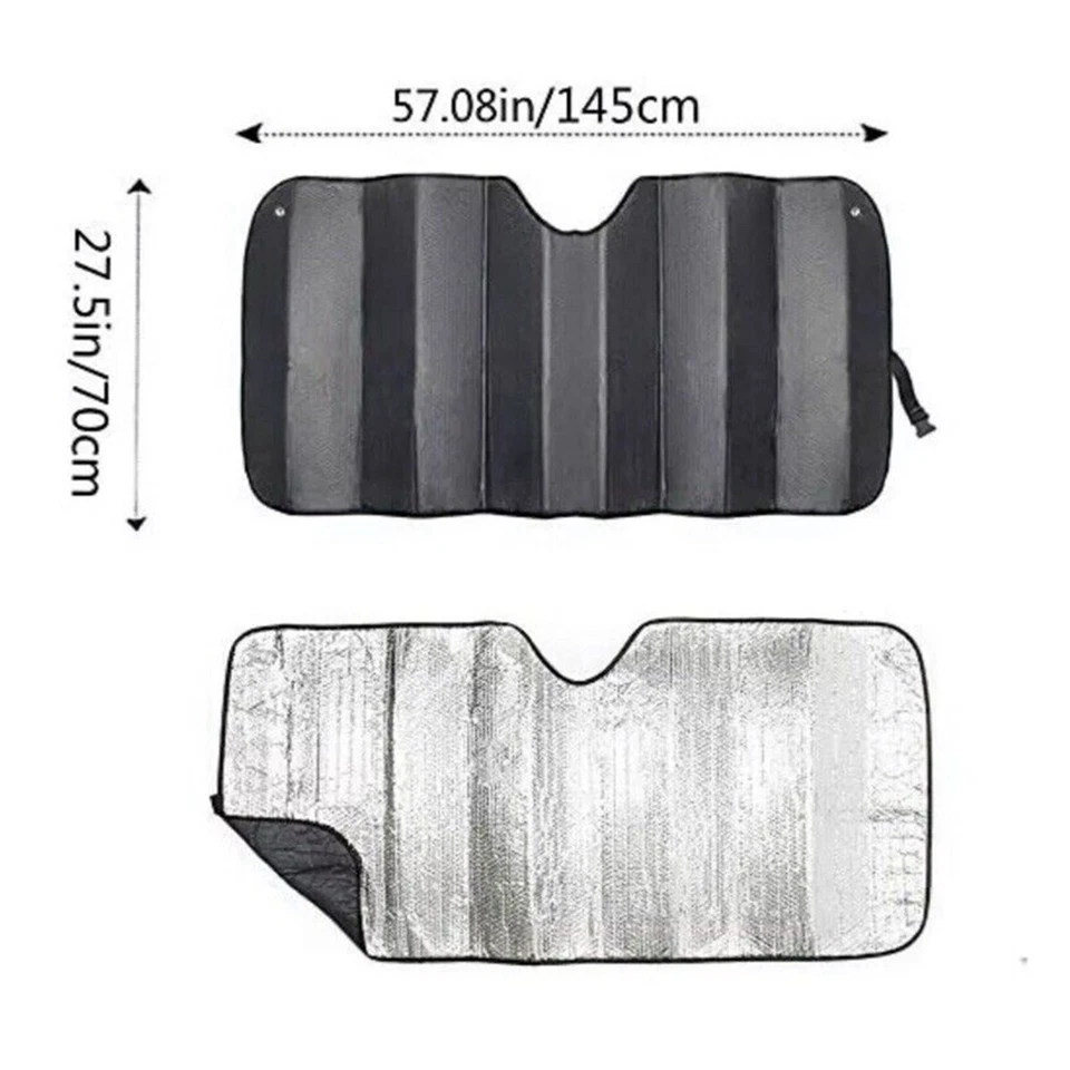 Sun Shade Car Windshield Front Window Cover Thicken Shield Visor UV Protector - Image 2 of 4