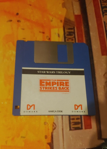 Star Wars Empire Strikes Back (Domark 1987) Commodore Amiga (Disc) works 16-bit