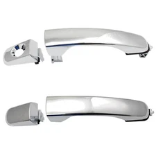 Front and Rear Exterior Door Handle Set for Chevy Equinox GMC Terrain Malibu