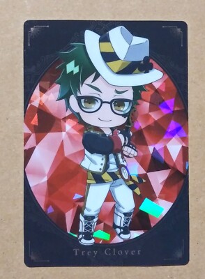 Disney Twisted Wonderland Karte Candy Trey Clover