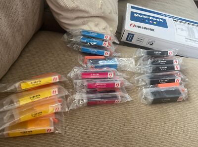 epson251 XL multi pack, refillable (use with PIXMA, see photos for full list)