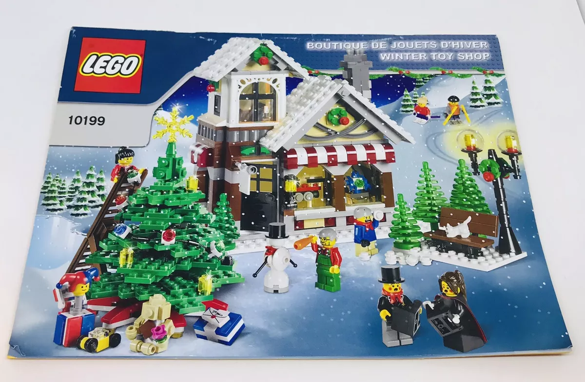 LEGO 10199 Instruction Manual ￼ONLY for Christmas Winter Village Toy Shop  2009