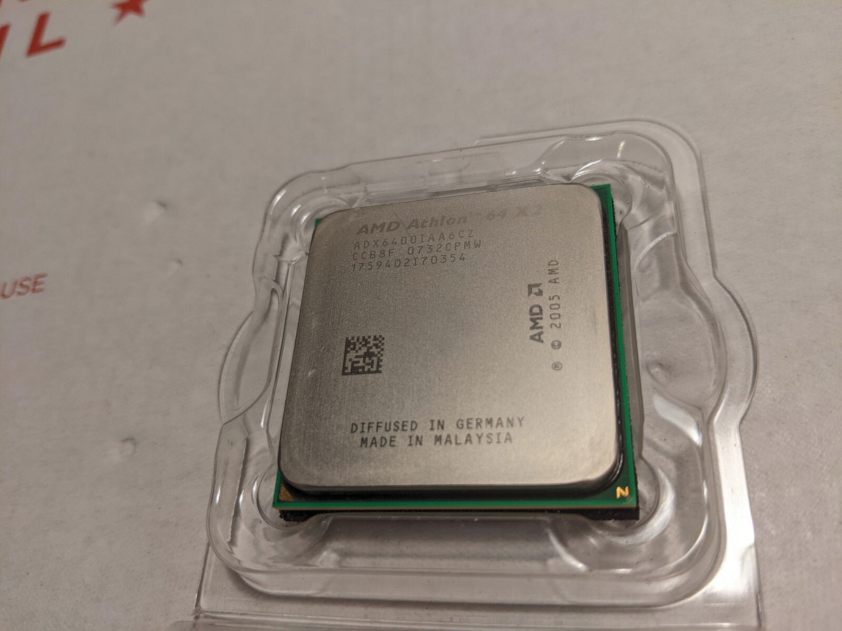 AMD Athlon 64 X2 6400+ 3.2 GHz Dual-Core Black Edition