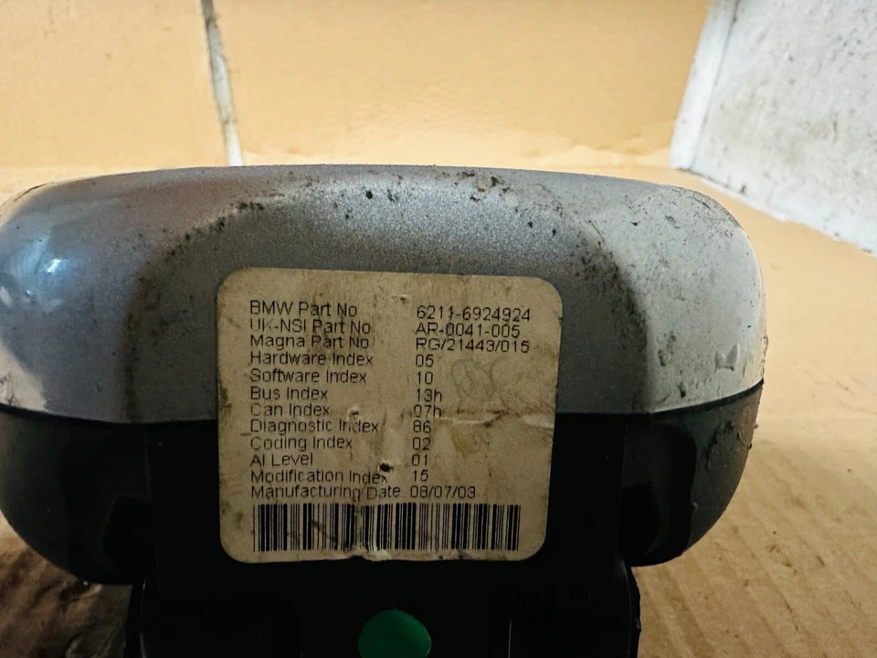 2003 Mini Mini One/Cooper   rev Counter AR-0041-005 - Image 2 of 2