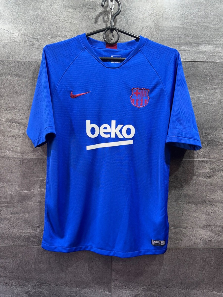 Nike Barcelona 2019-2020 Training Football Shirt Top Junior Size