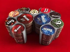 Shadows of Brimstone - Token Holder (Silver 2 Player Carry - Custom 3D printed)