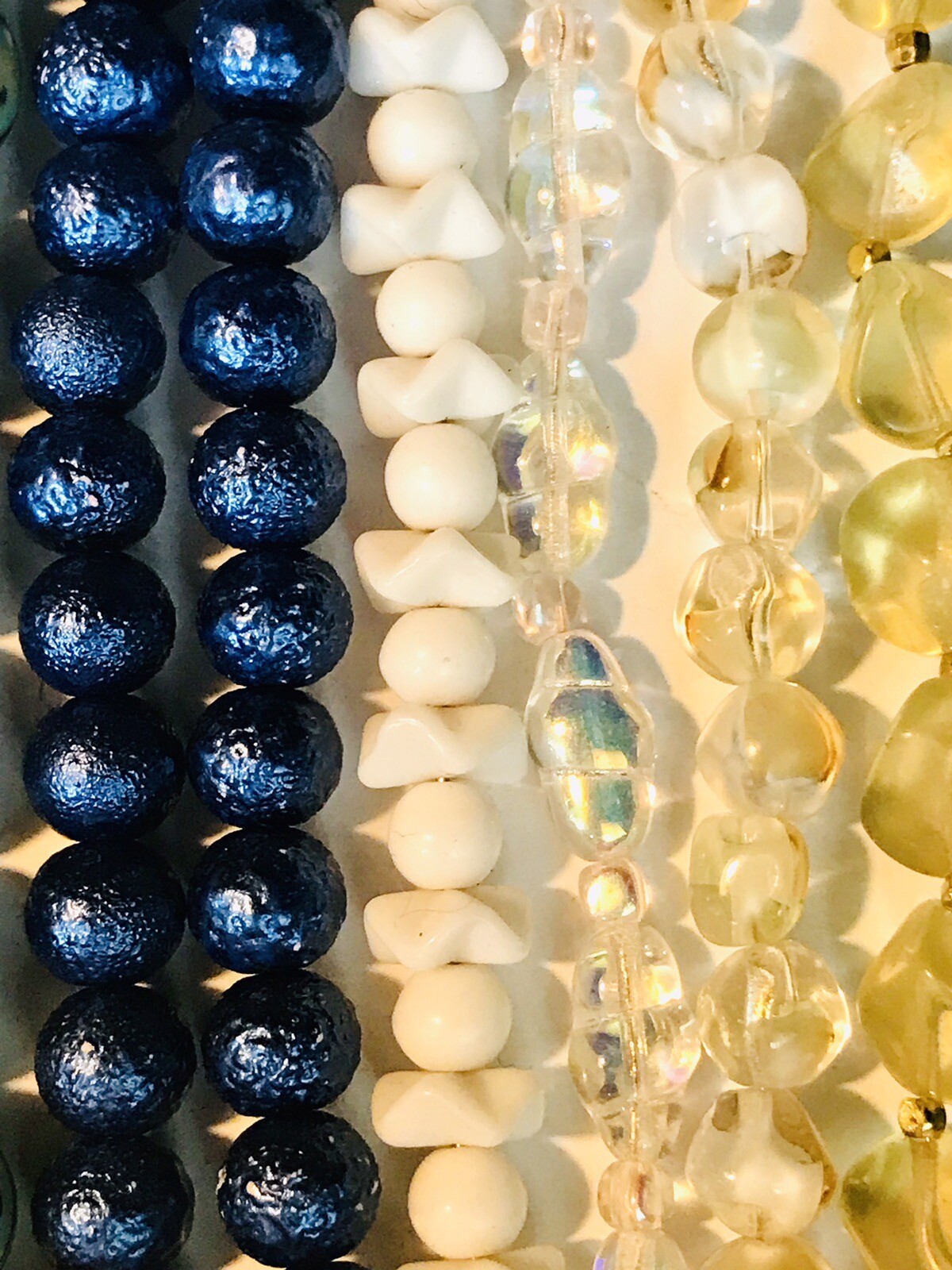 Lot Of Eclectic Vintage Glass Beads eBay