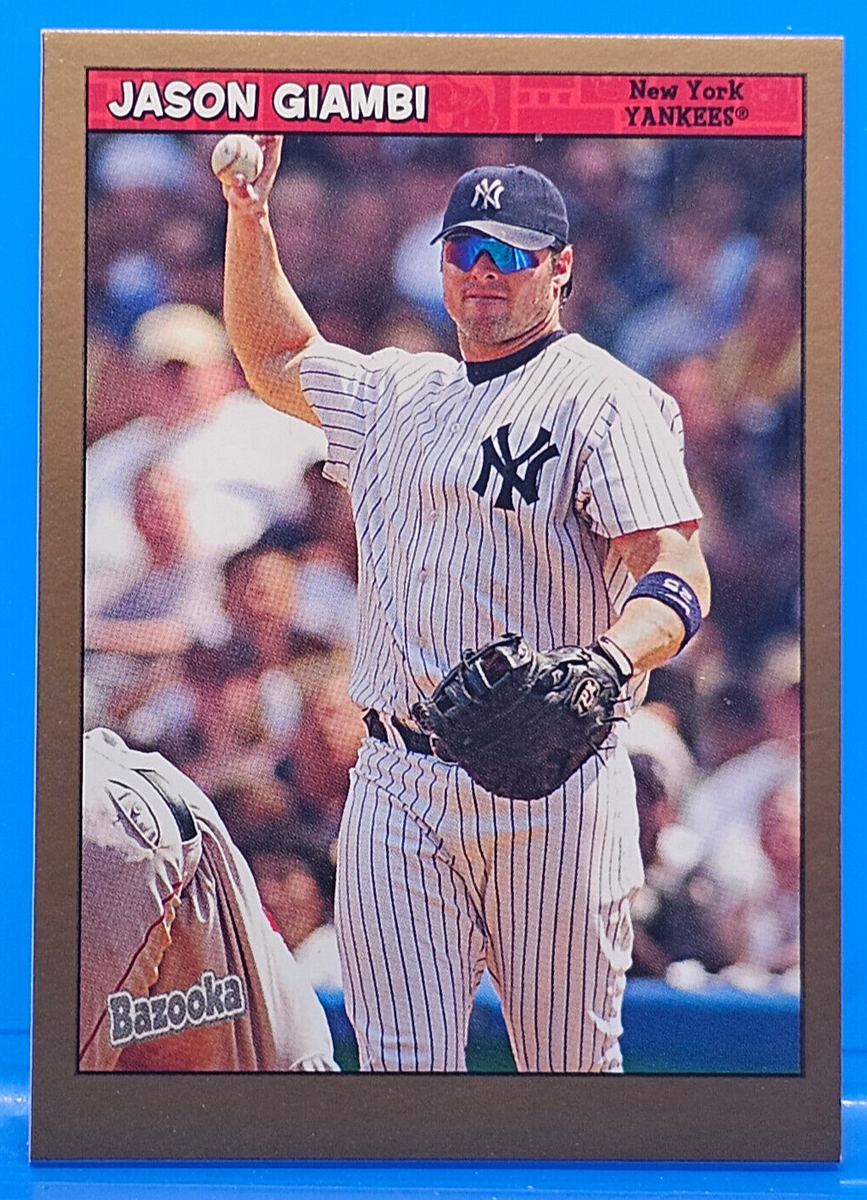 Jason Giambi 1B Yankees Topps Baseball Card #25 2006 Kappa Gold | eBay