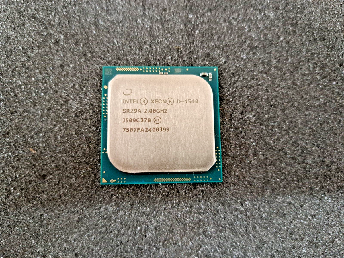 New, Intel, GG8067401635553S R29A, Xeon Processor D-1540 (12M