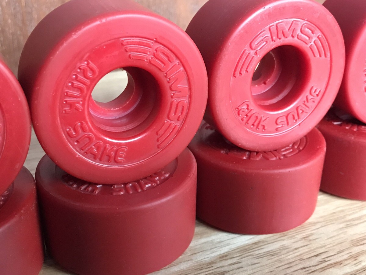 80s 〜 SIMS ビンテージ STREET WHEEL ウィール 希少 Vintage 70s 80s Sims Street Skateboard Wheels - 63mm - Sims