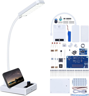 Soldering Practice Kit LED Desk Lamp with Adjustable Brightness, DIY Electronic 