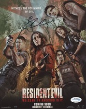Robbie Amell Resident Evil Autographed Signed 8x10 Photo ACOA