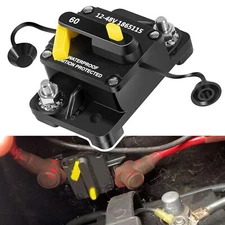 For Minn Kota MKR-27 60Amp Waterproof Circuit Breaker 1865115 For Trolling Motor