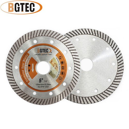 Diamond Turbo Saw Blade 5''/125mm Cutting Disc for Marble Tile Porcelain Granite - Picture 13 of 15