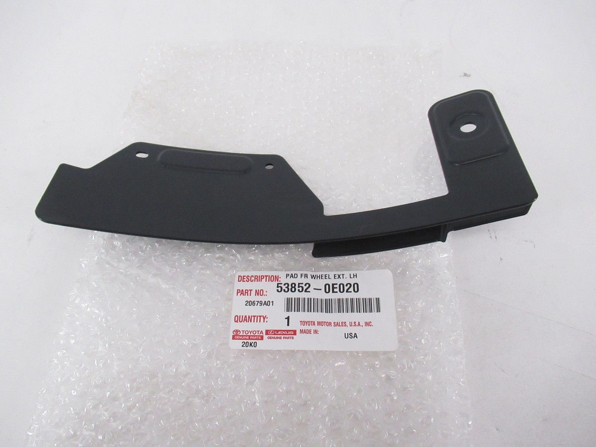 Genuine OEM Toyota 53852-0E020 Driver Front Fender Liner Extension