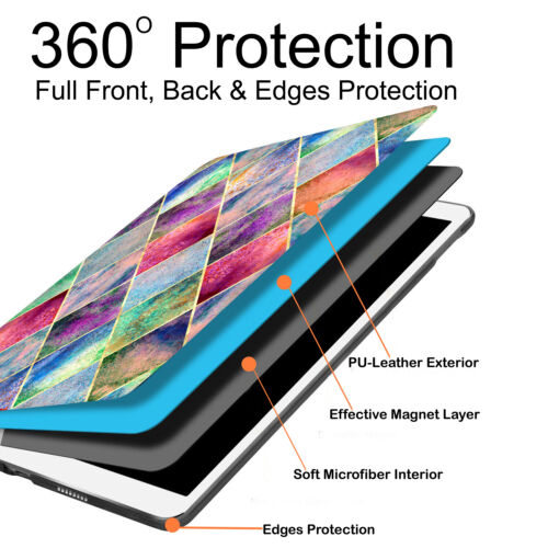 iPad Air 3 PRO 10.5" Case A2152 A1701 A2123 A1709 Slim Protective Cover Blossom - Picture 97 of 183